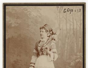 Photographies de costumes féminins de l’empire austro-hongrois, Croatie – après 1879