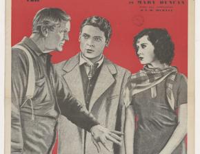 plaquette promotionnelle de La Bru de Friedrich Wilhelm Murnau, 1930