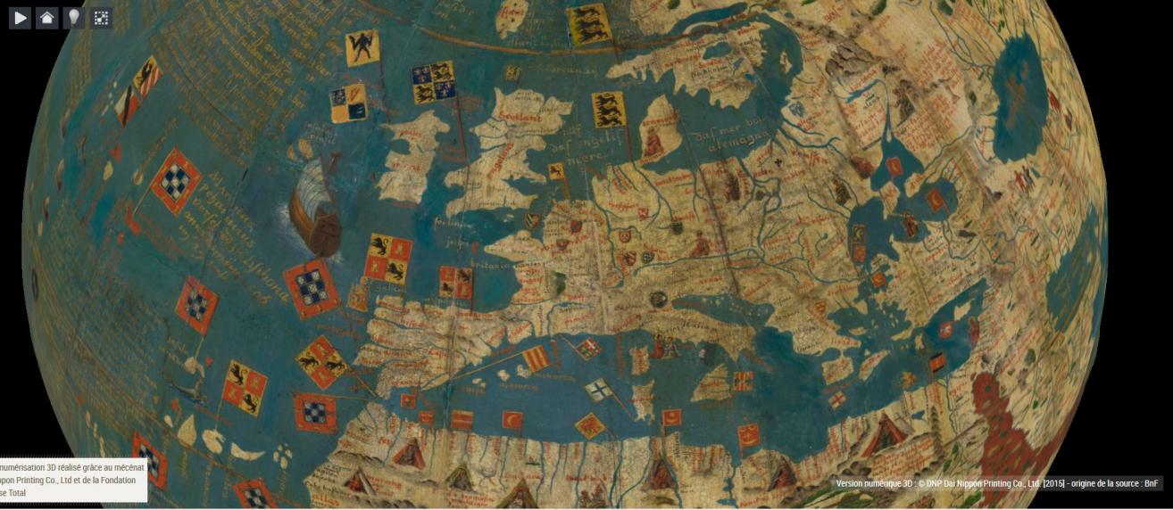 [Globe terrestre] (Reproduction en fac-similé) Behaim, Martin (1459-1507)