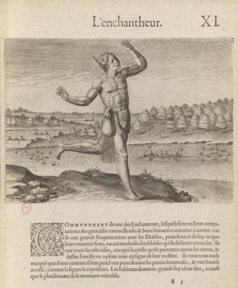 « L'Enchantheur » par Thomas Harriot (1560-1621) (version française)