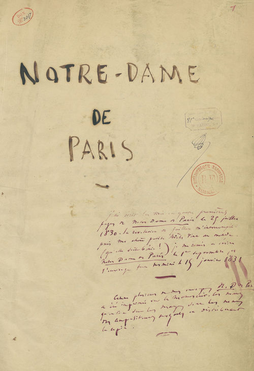 Notre-Dame de Paris - Victor Hugo - BnF collection ebooks - ebook (ePub) -  Librairie Le Divan PARIS