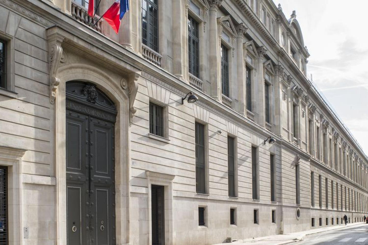 Façade extérieure du site Richelieu © Jean-Christophe Ballot / OPPIC/ BnF - - © Jean-Christophe Ballot / OPPIC/ BnF