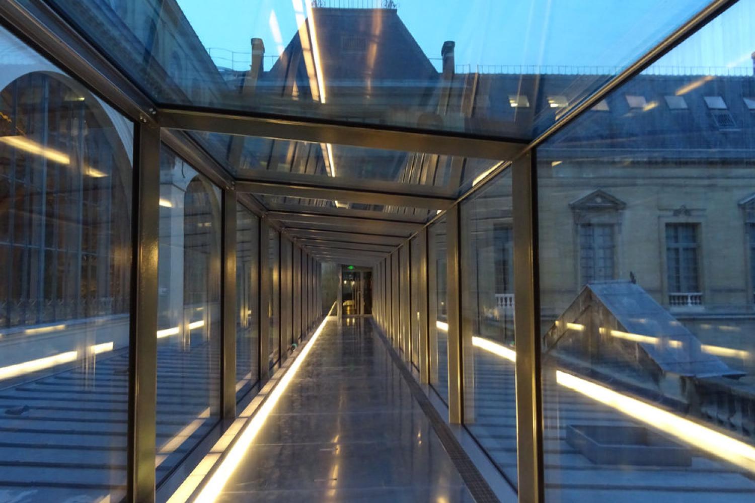 Galerie de verre, Richelieu - - BnF