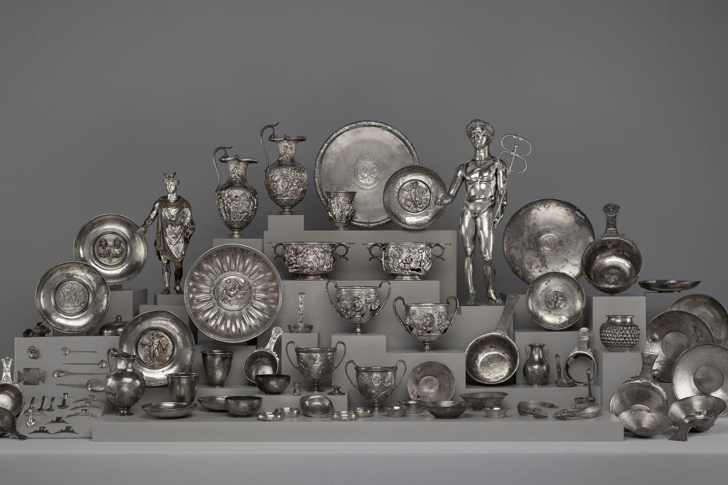 Le trésor de Berthouville, Italie, Ier siècle - - BnF - département des Monnaies, médailles et antiques