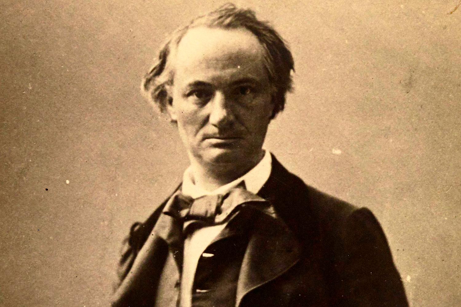 Portrait de Charles Baudelaire par Félix Nadar - - BnF, département des Estampes et de la photographie