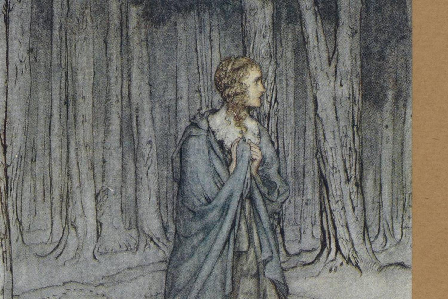 Comus par John Milton, illustré par Arthur Rackham - 1921-1924 - BnF, Réserve des livres rares