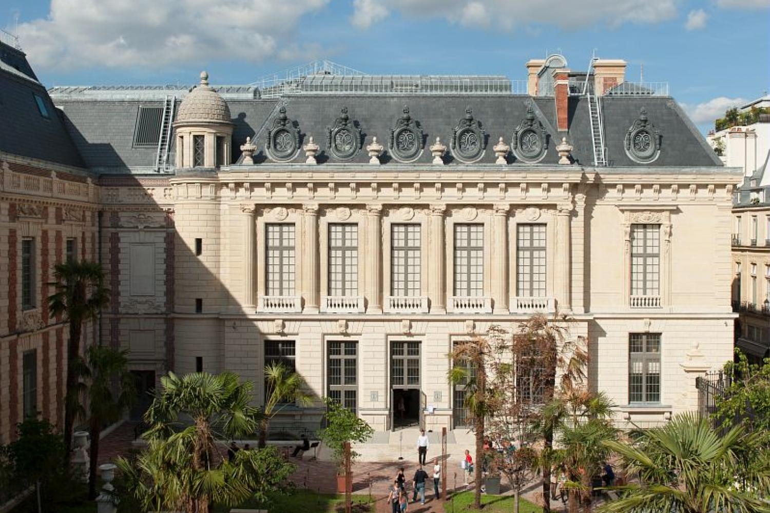 Le Jardin Vivienne à Richelieu - - © Nicolas Gallon / Agence Contextes / BnF