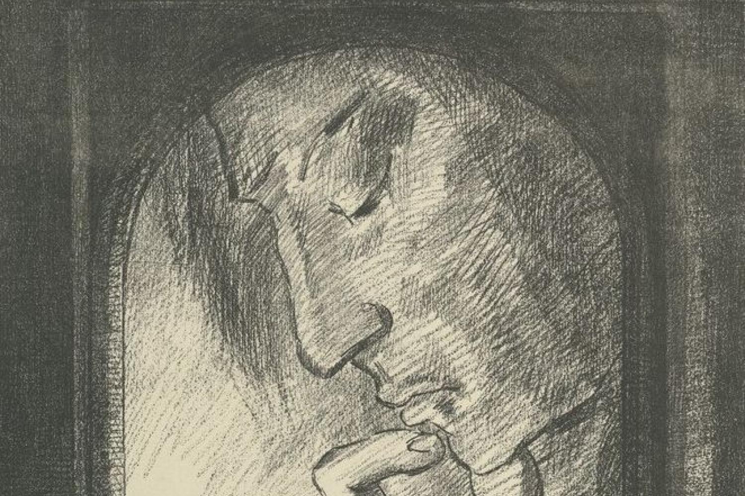 Lumière, estampe d’Odilon Redon, 1893 BnF, Estampes et photographie -  - BnF