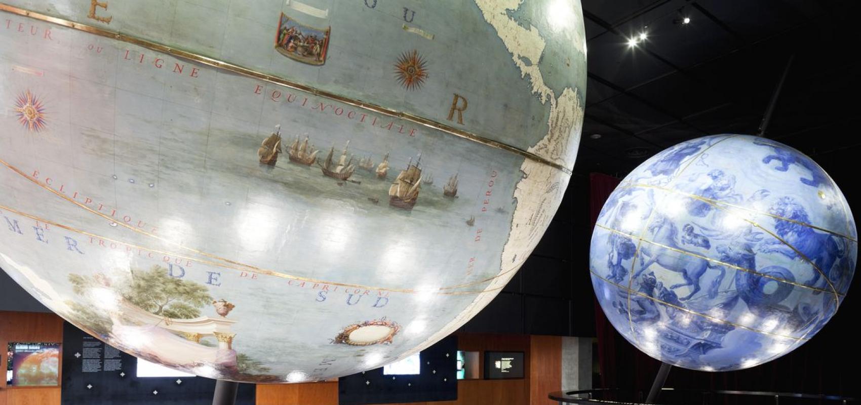 Visite atelier exploration des globes de Coronelli - - BnF