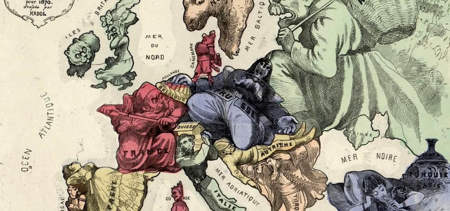 Nouvelle carte d'Europe - - Paul Hadol
