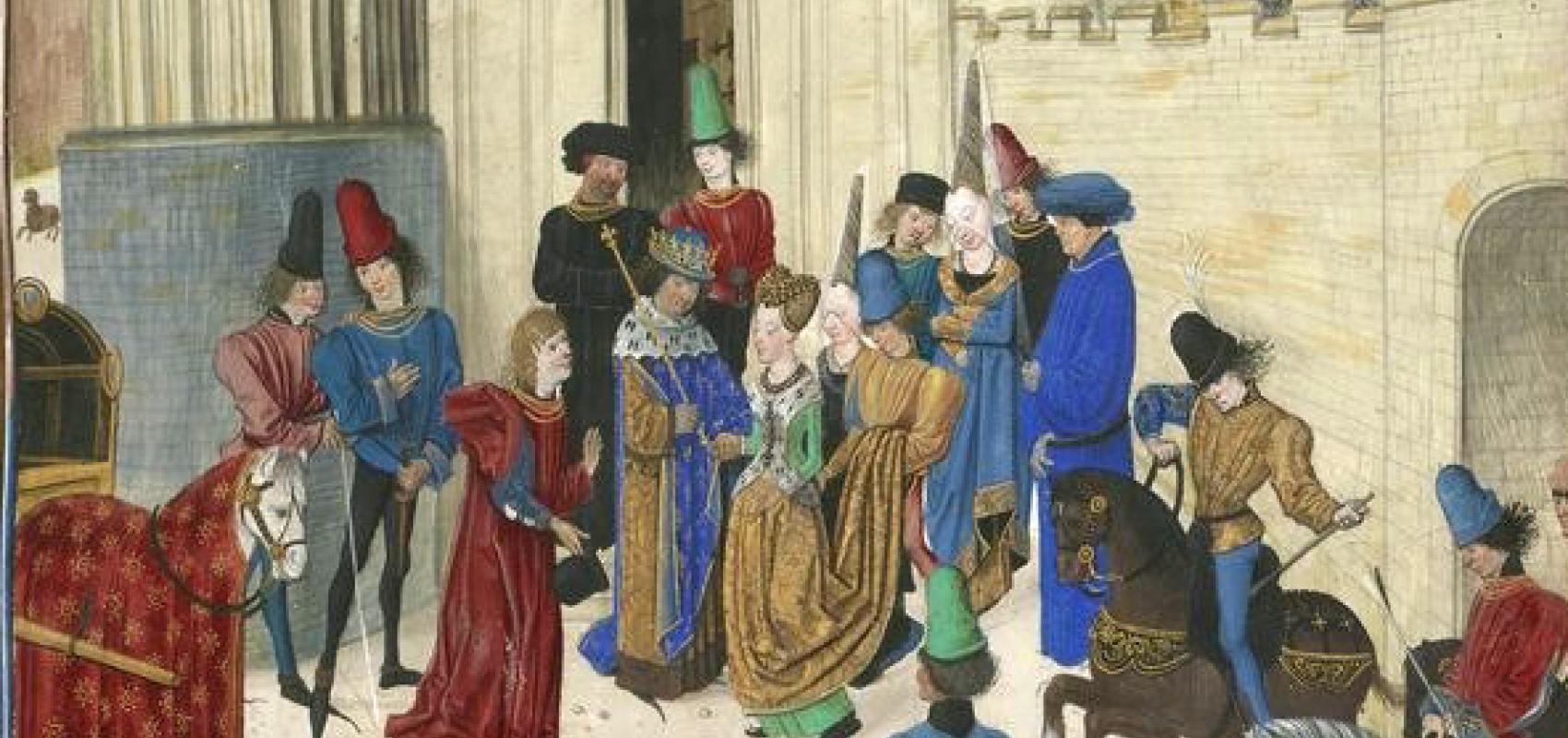« Chroniques sire JEHAN FROISSART ». Français 2646 Auteur :  Froissart, Jean (1337?-1410?) -  - BnF