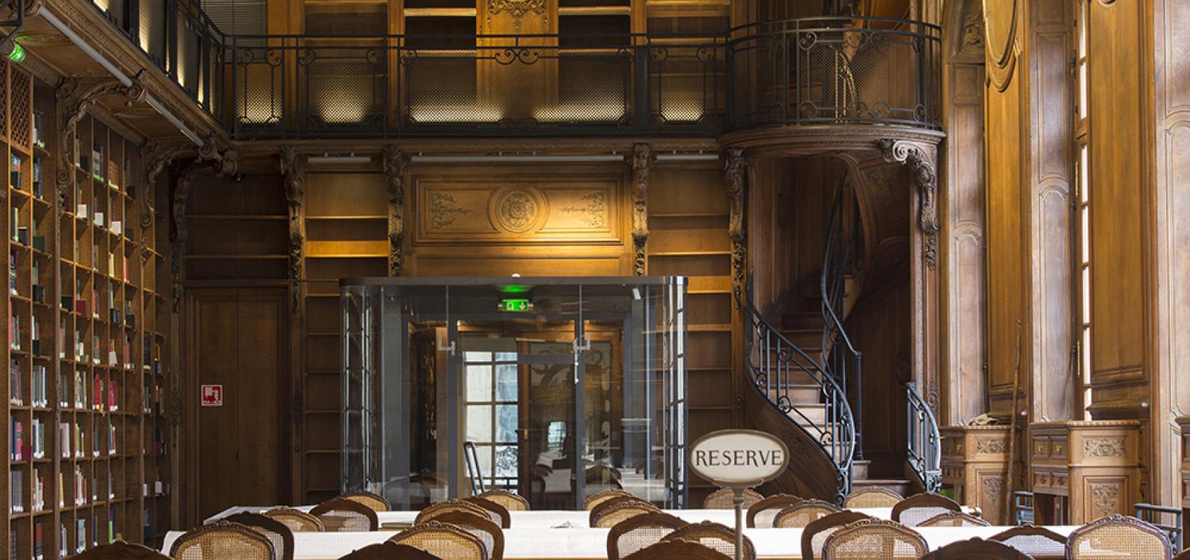 Salle du Département des Manuscrits, Bibliothèque Richelieu - 2016 - Emmanuel Nguyen Ngoc