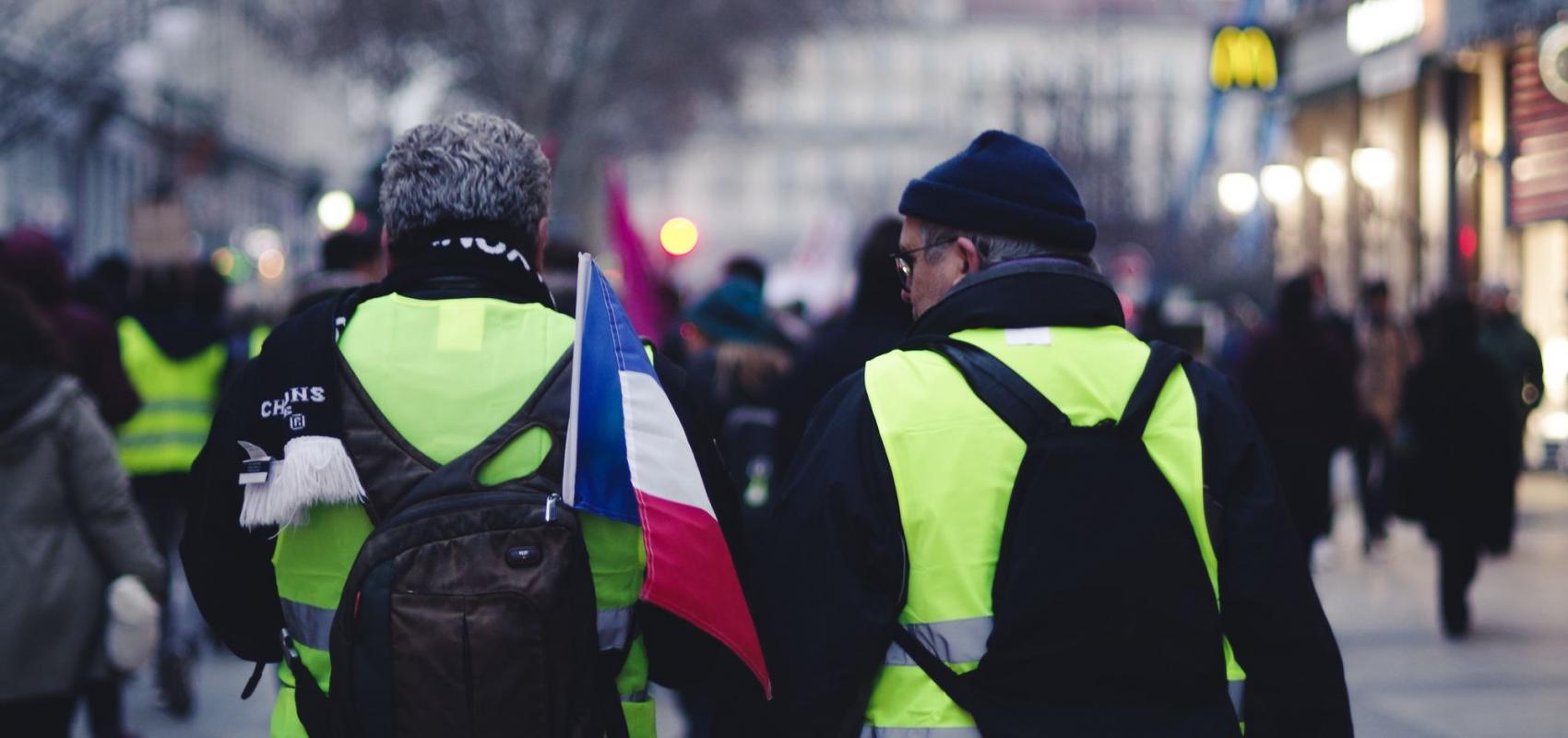 Manifestation gilets jaunes © BDIC/ BnF  -  - © BDIC/ BnF 