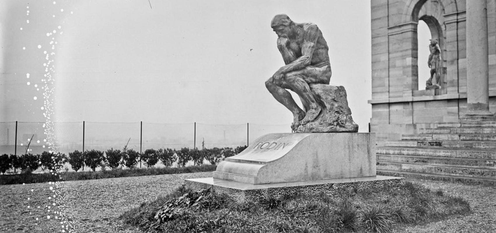 Tombeau de Rodin à Bellevue, Meudon – Agence Rol -  - Agence Rol