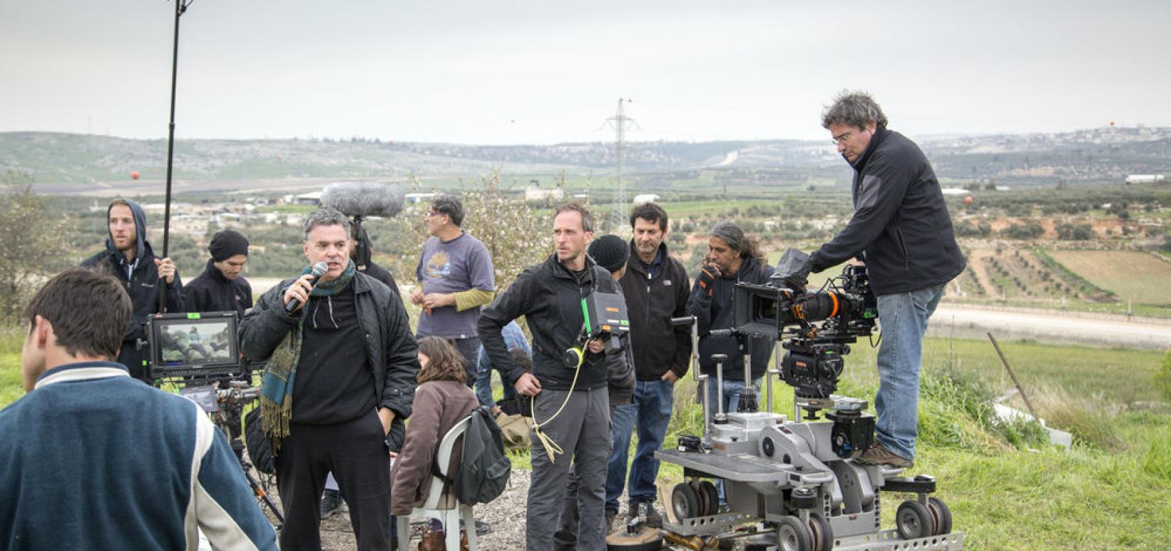Tournage du film Rabin, the Last Day (2015) – Amos Gitaï - - Ziv Koren