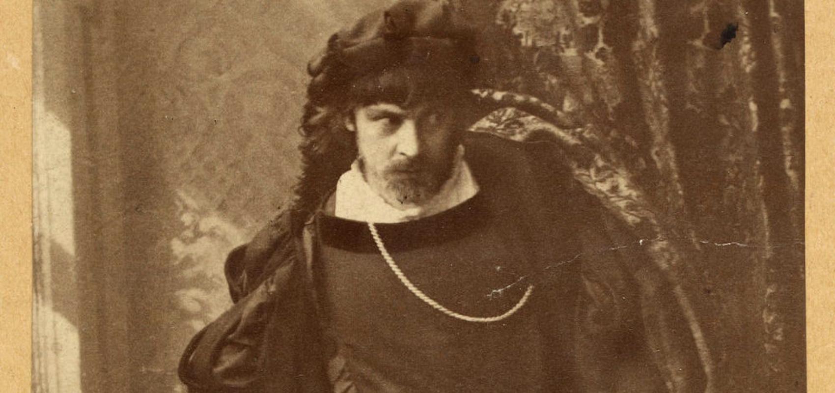 Hamlet, pièce en cinq actes de William Shakespeare, version d'Alexandre Dumas et Paul Meurice. Paris, Comédie-française, 28 septembre 1886. -  - BnF