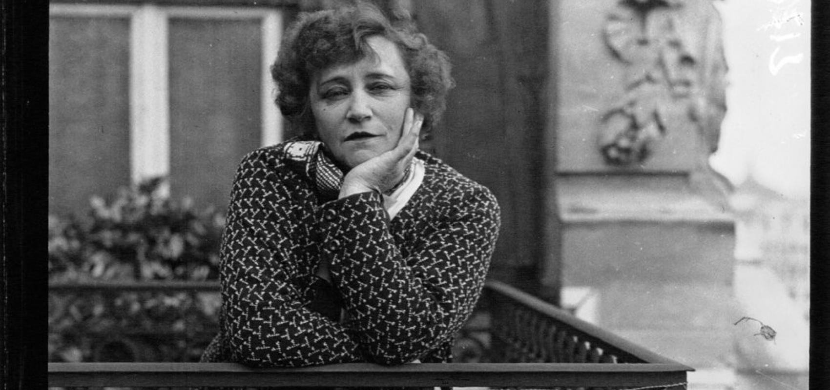 Colette, femme écrivain (portrait) : [photographie de presse] / Agence Mondial -  - BnF