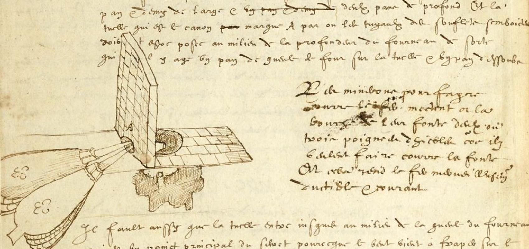 Recueil de recettes et secrets concernant l'art du mouleur, de l'artificier et du peintre - - BnF, département des Manuscrits