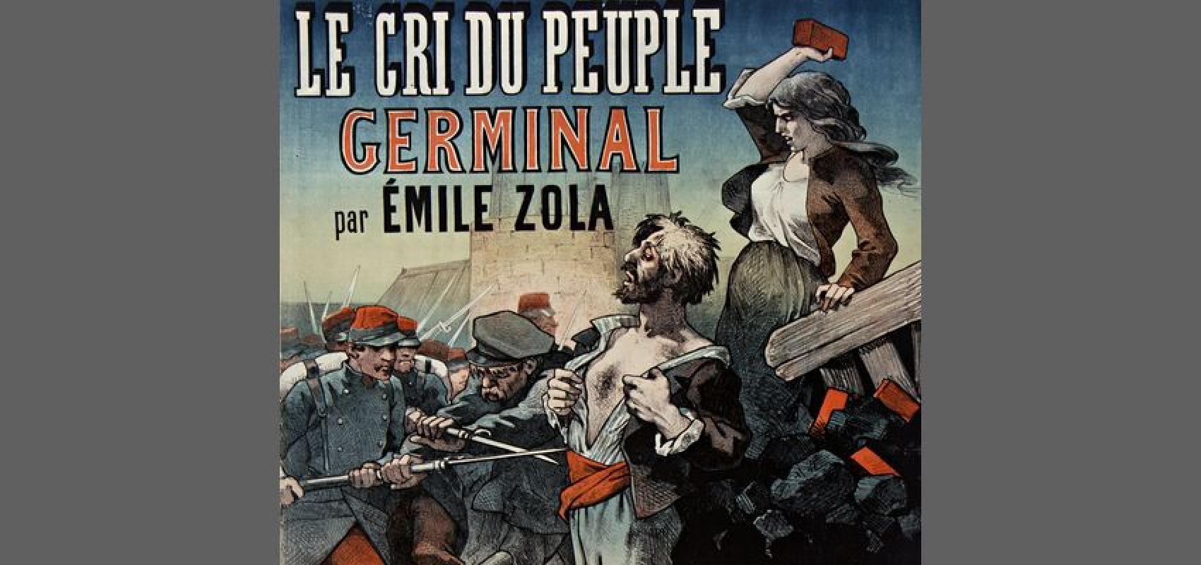 Lire dans le Cri du Peuple, « Germinal » par Émile Zola -  - BnF