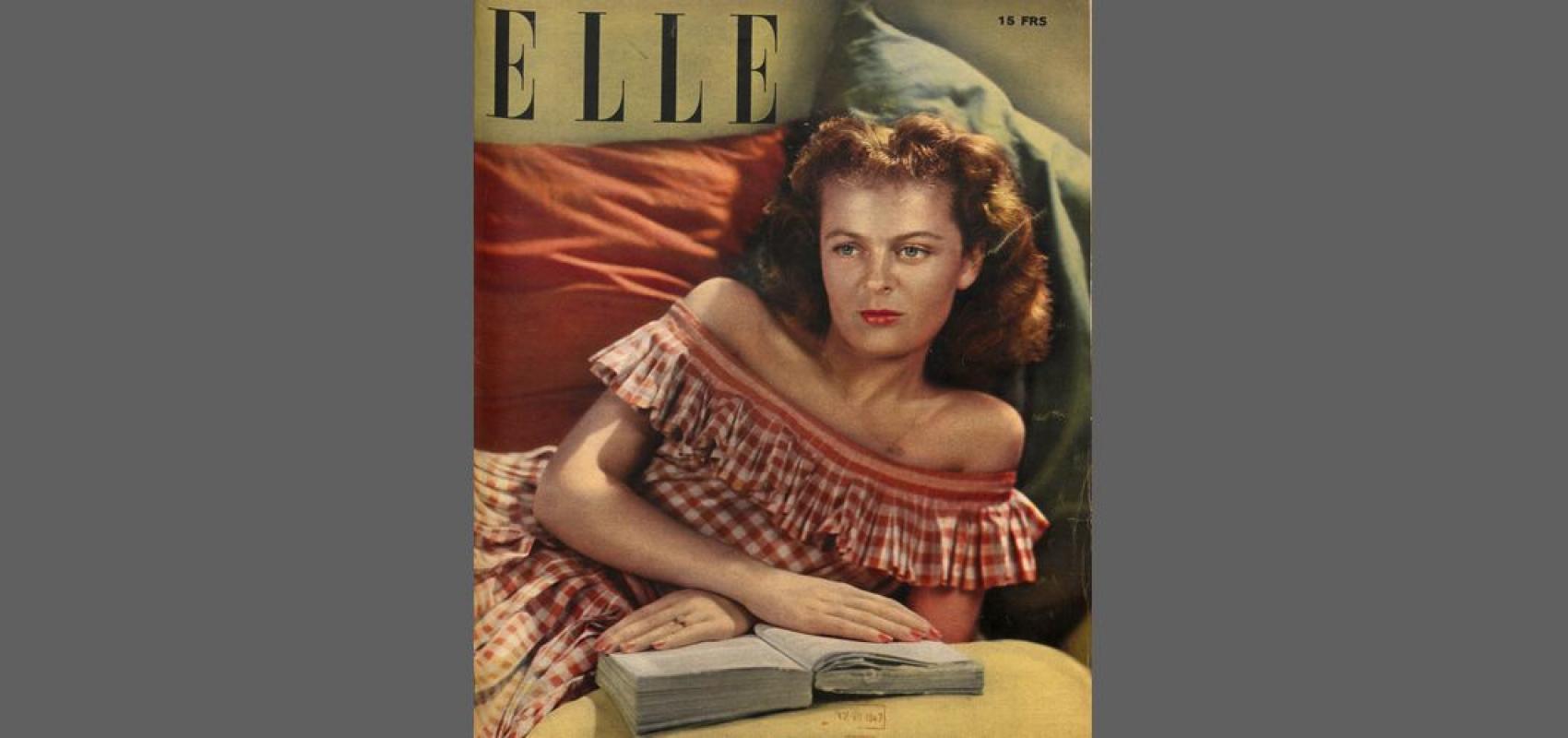 Elle : l'hebdomadaire de la femme : tous les mercredis / rédacteur en chef Hélène Gordon-Lazareff - 15/07/1947 - BnF