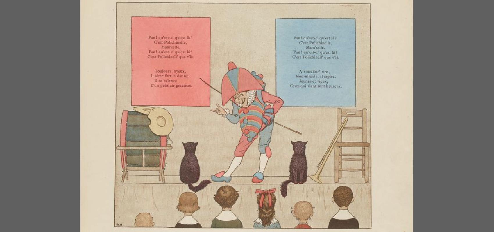 Vieilles chansons et rondes pour les petits enfants, notées avec des accompagnements faciles - - Par Ch. M. Widor ; Illustrations de M. Boutet de Monvel