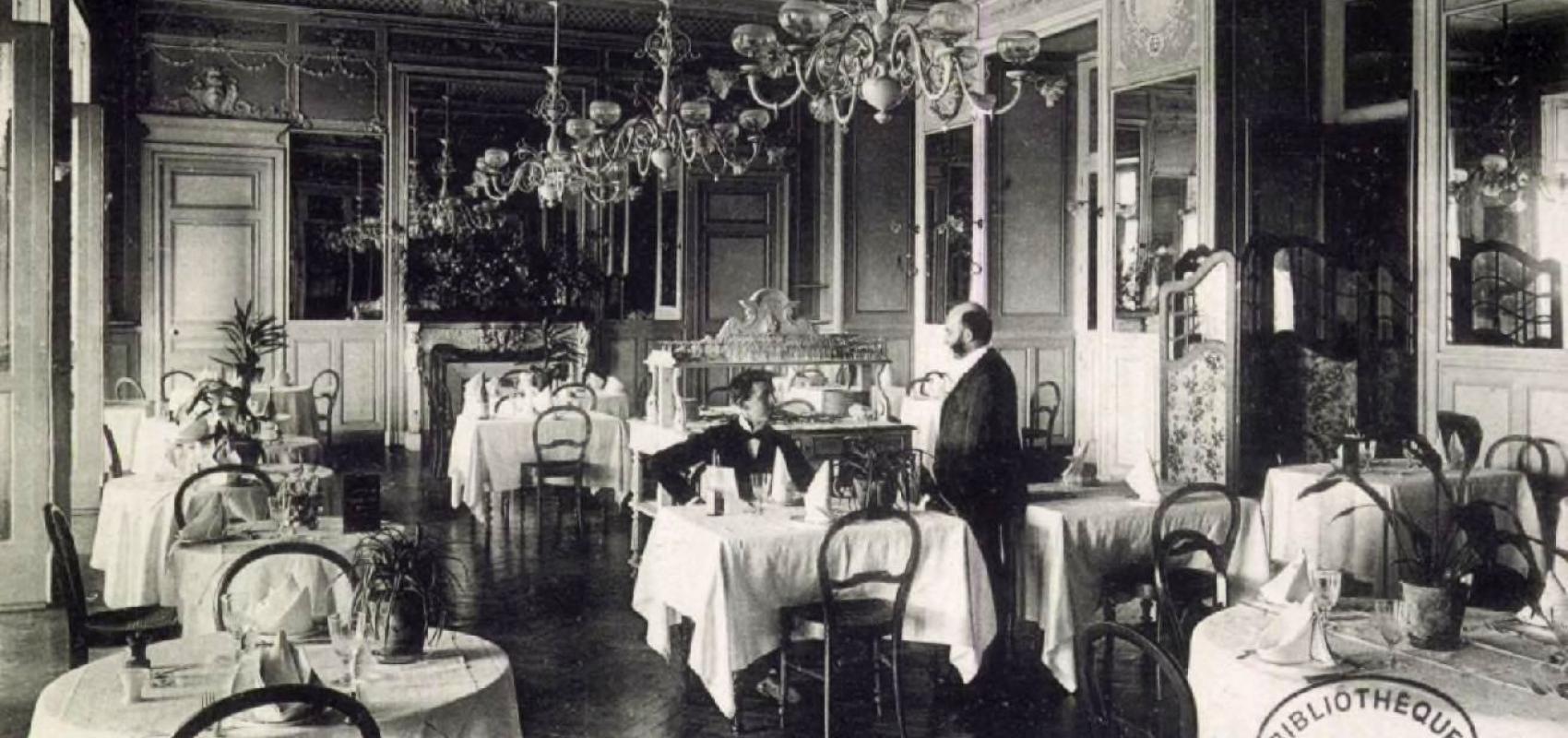 Pau : Hôtel Gassion - Salle à manger - - BnF