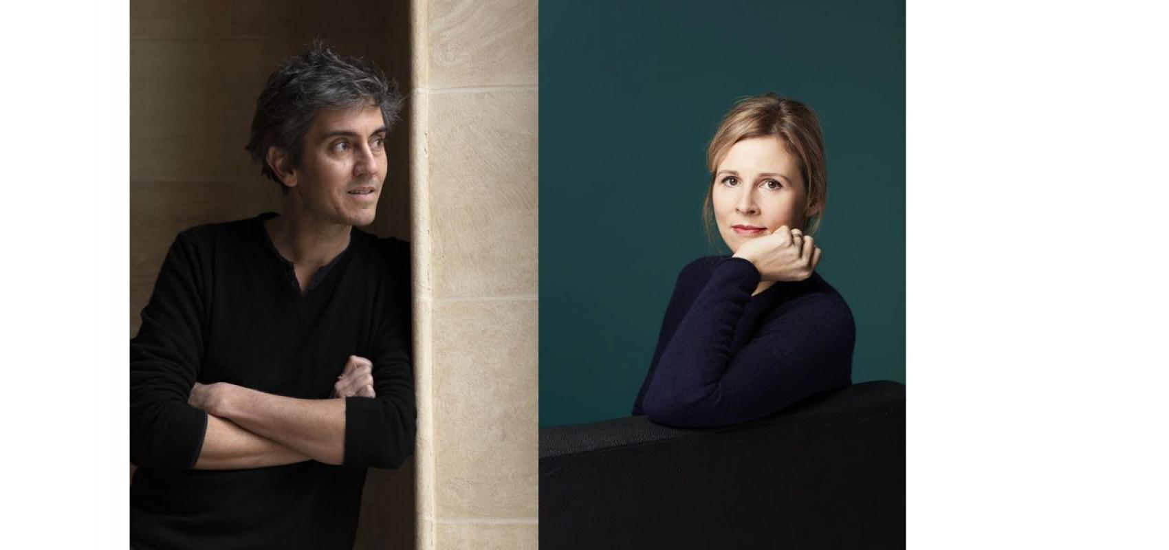 Sylvain Prudhomme et Agnès Mathieu-Daudé -  - © Francesca Mantovani / Gallimard – Pascal Ito / Flammarion