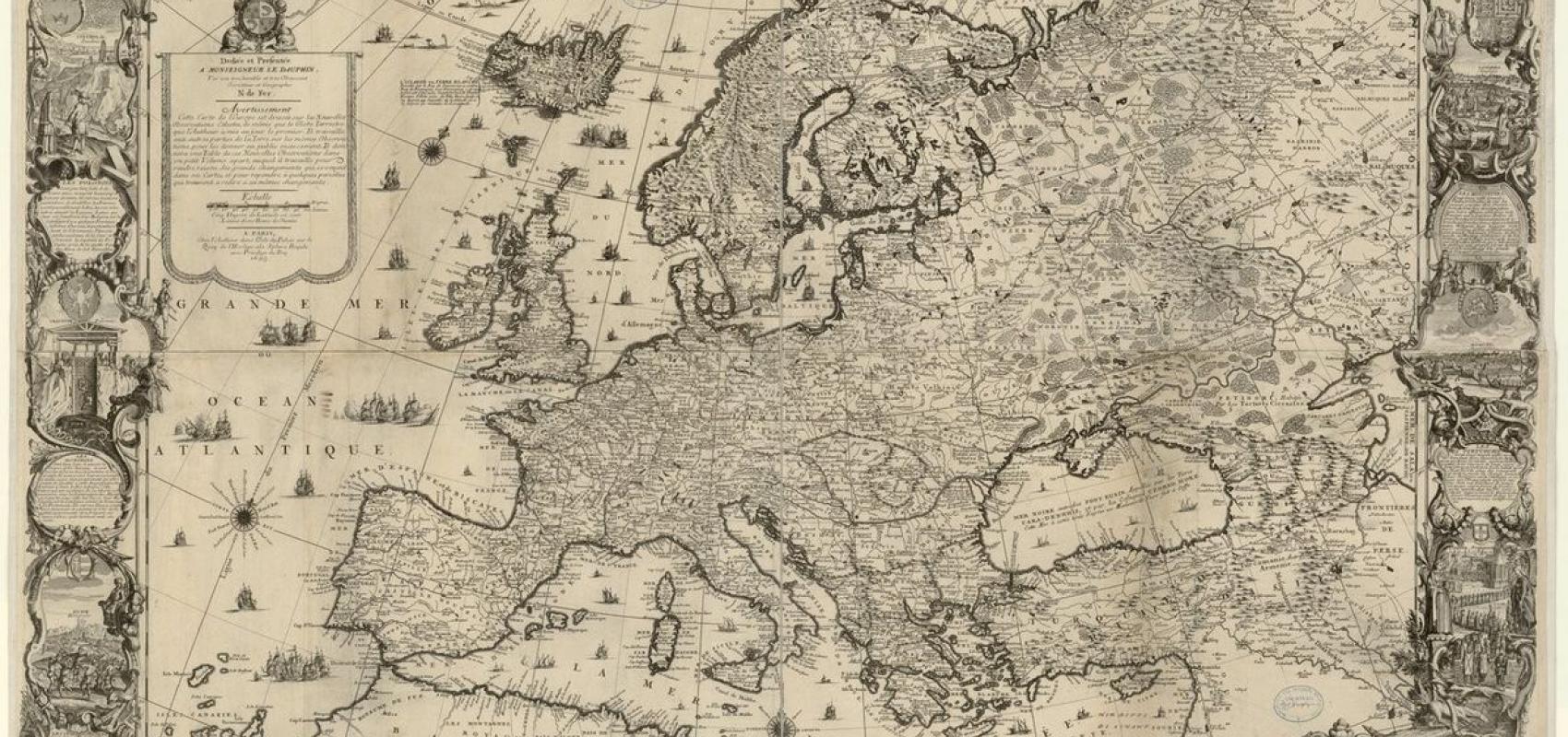 L’Europe - 1695 - - Nicolas De Fer