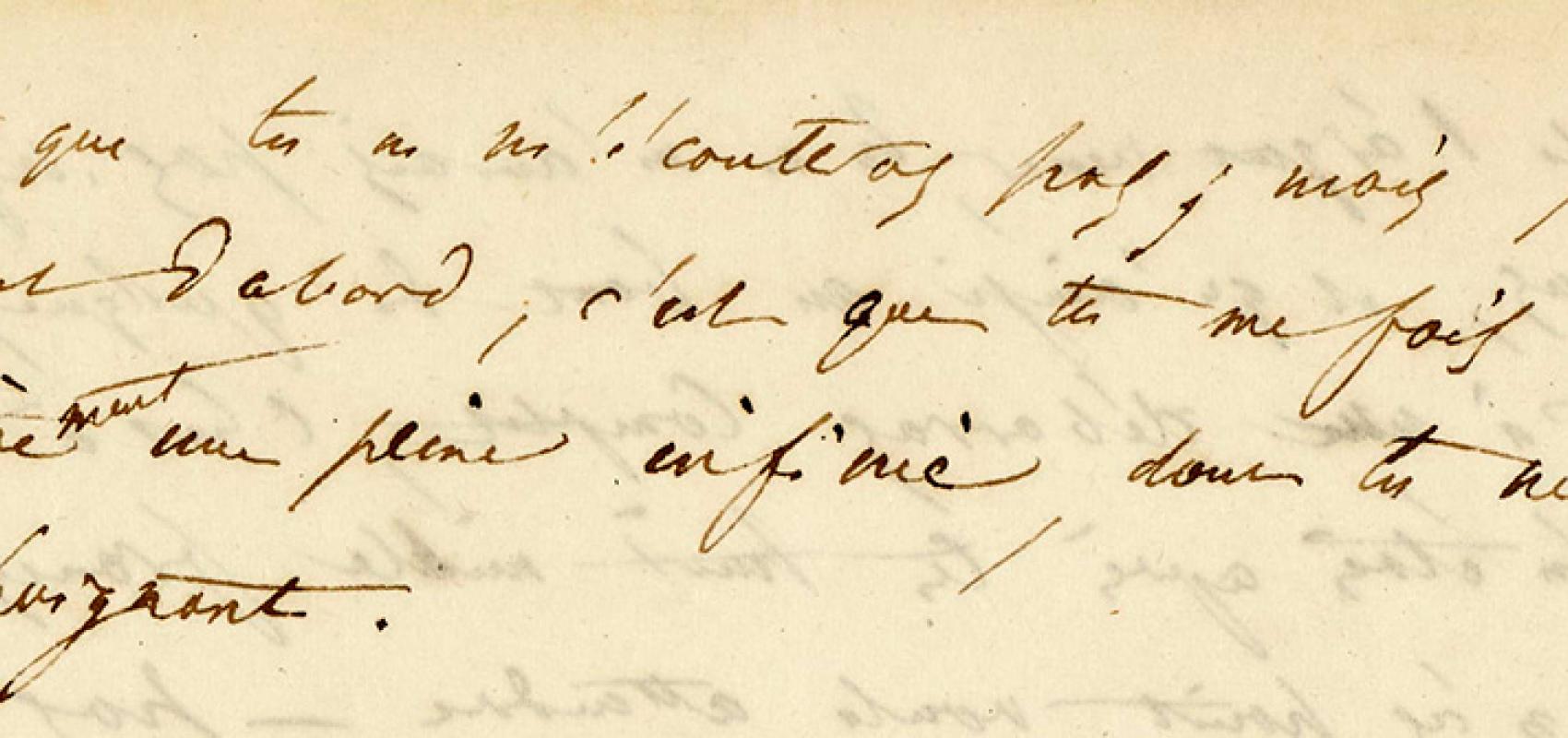 Baudelaire, lettres à sa mère - - BnF