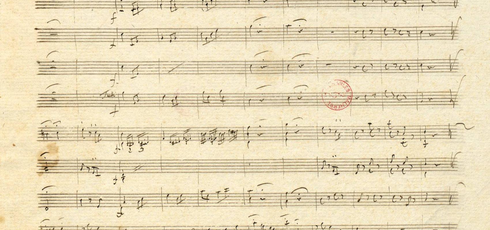 Air de concert « Solo et pensoso » de Joseph Haydn -  - BnF, département de la Musique