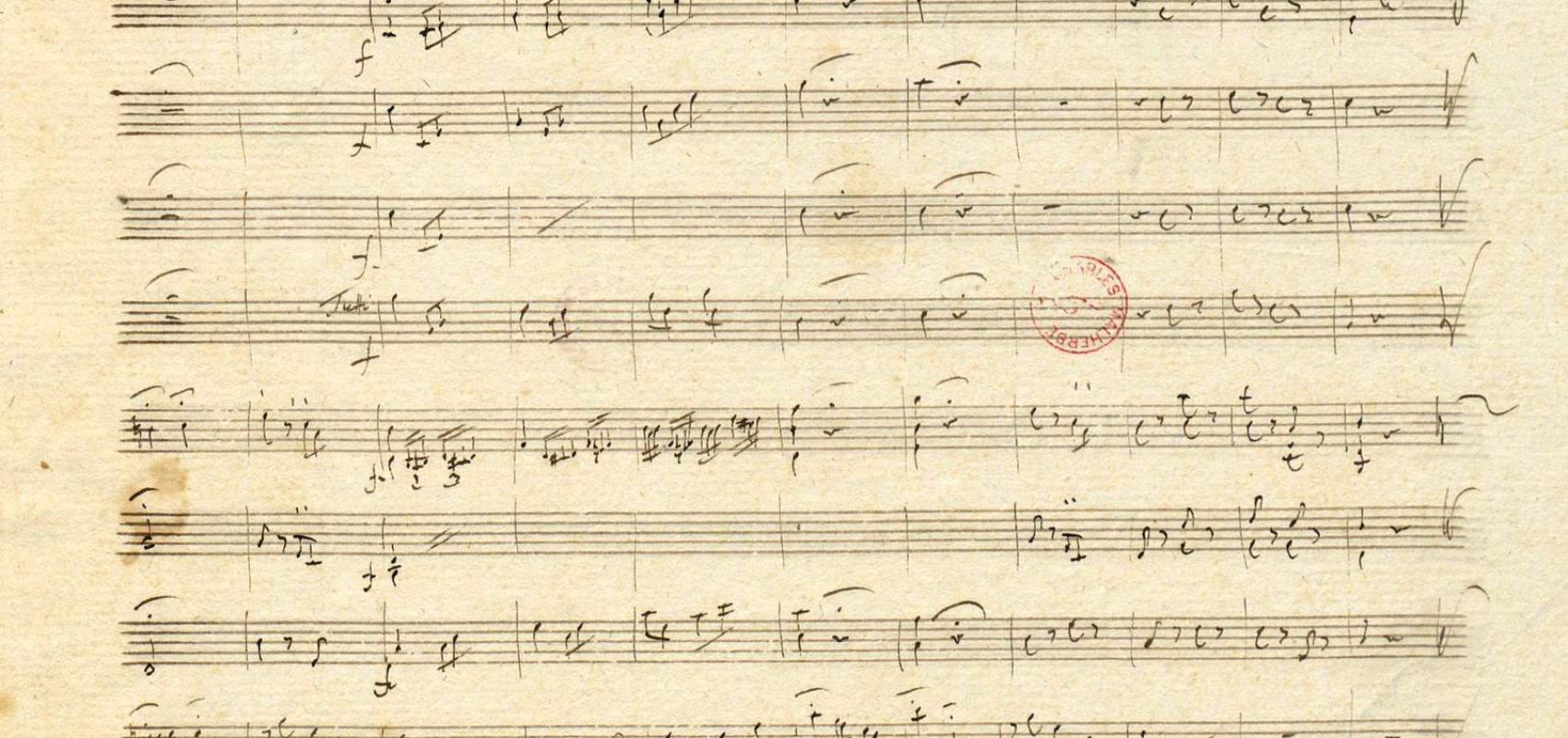 Air de concert « Solo et pensoso » de Joseph Haydn - - BnF, département de la Musique