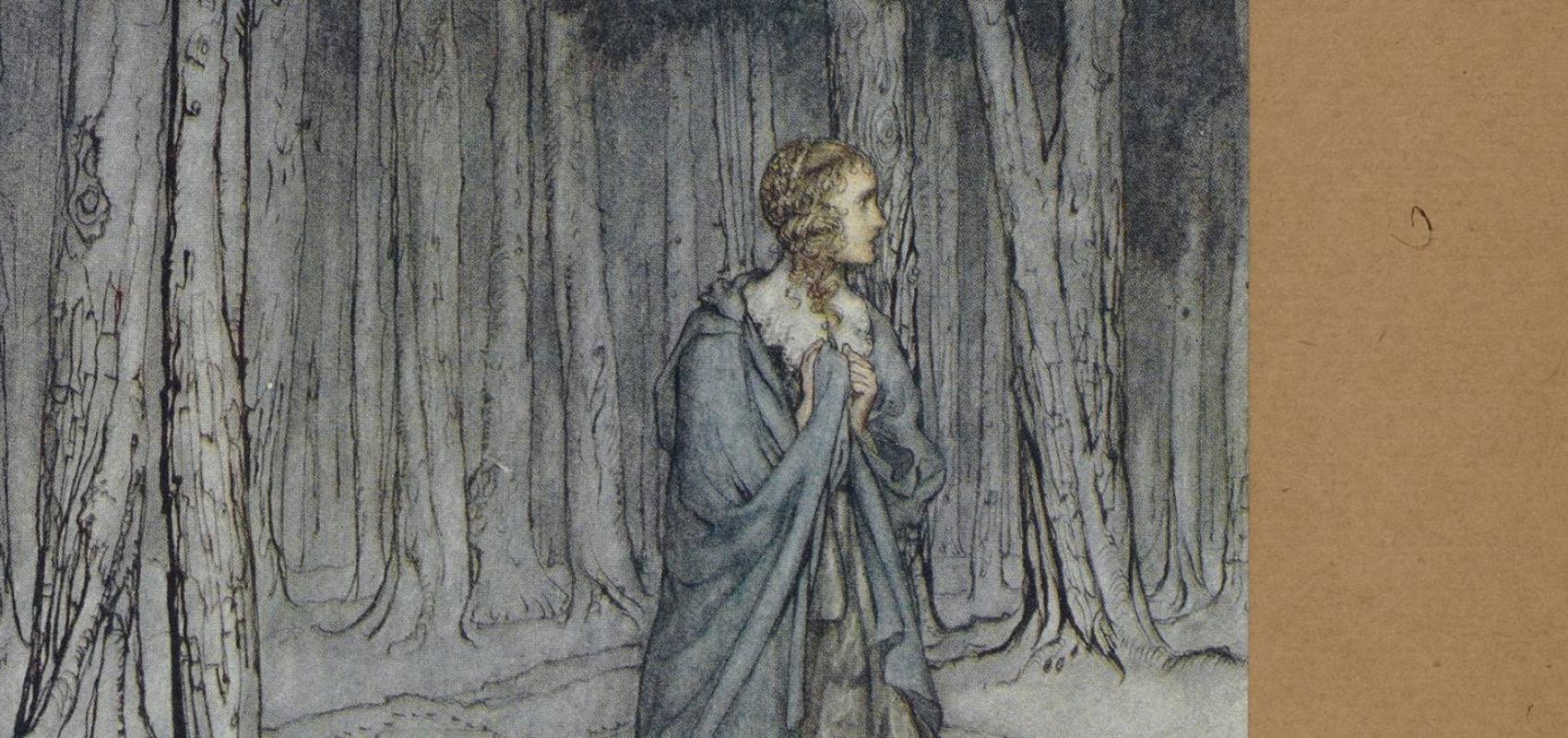 Comus par John Milton, illustré par Arthur Rackham - 1921-1924 - BnF, Réserve des livres rares