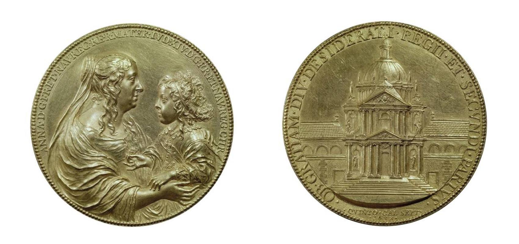 Médaille du Val-de-Grâce -  - BnF, département des Monnaies, médailles et antiques