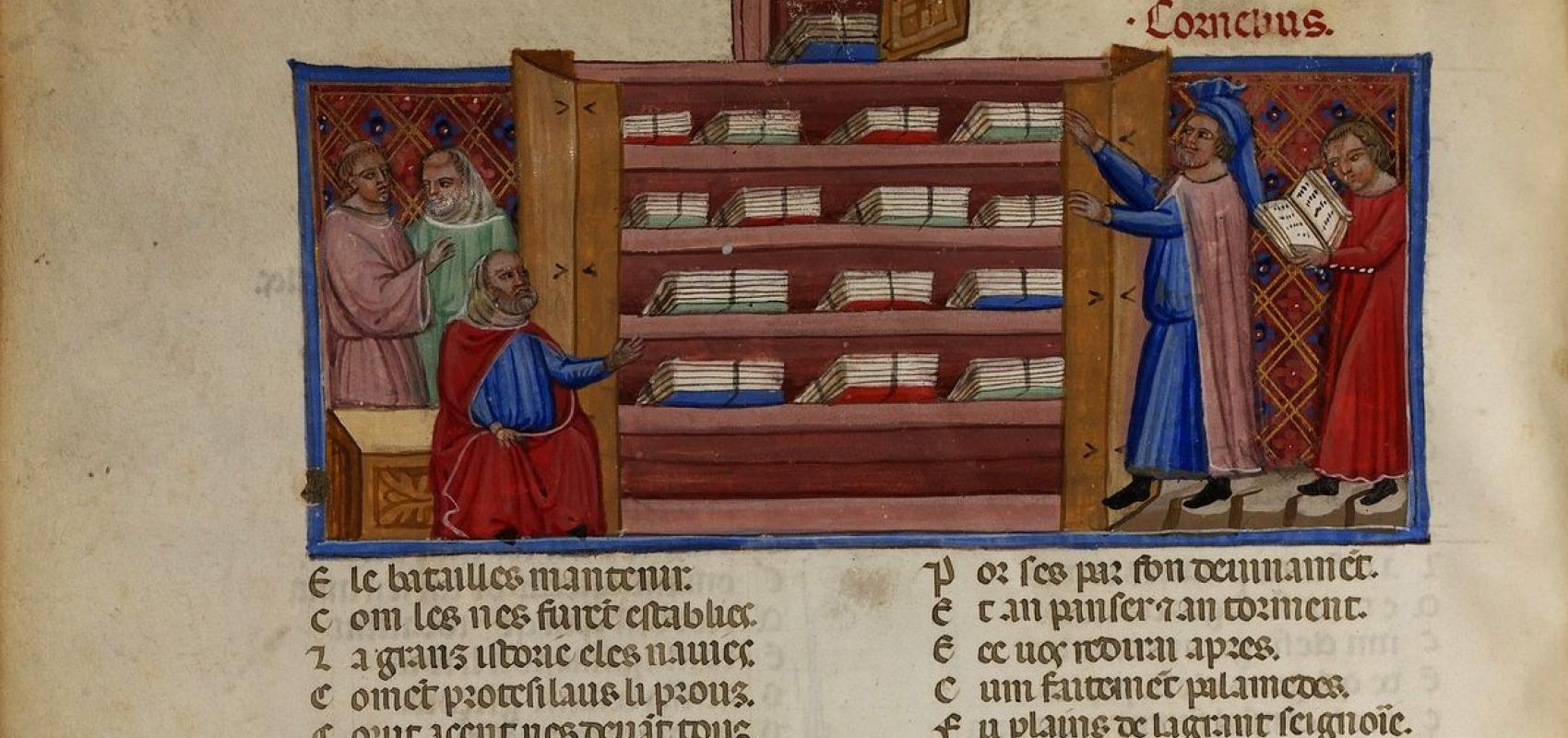 Roman de Troie de Benoît de Sainte-Maure - 1340-1350 - BnF, département des Manuscrits