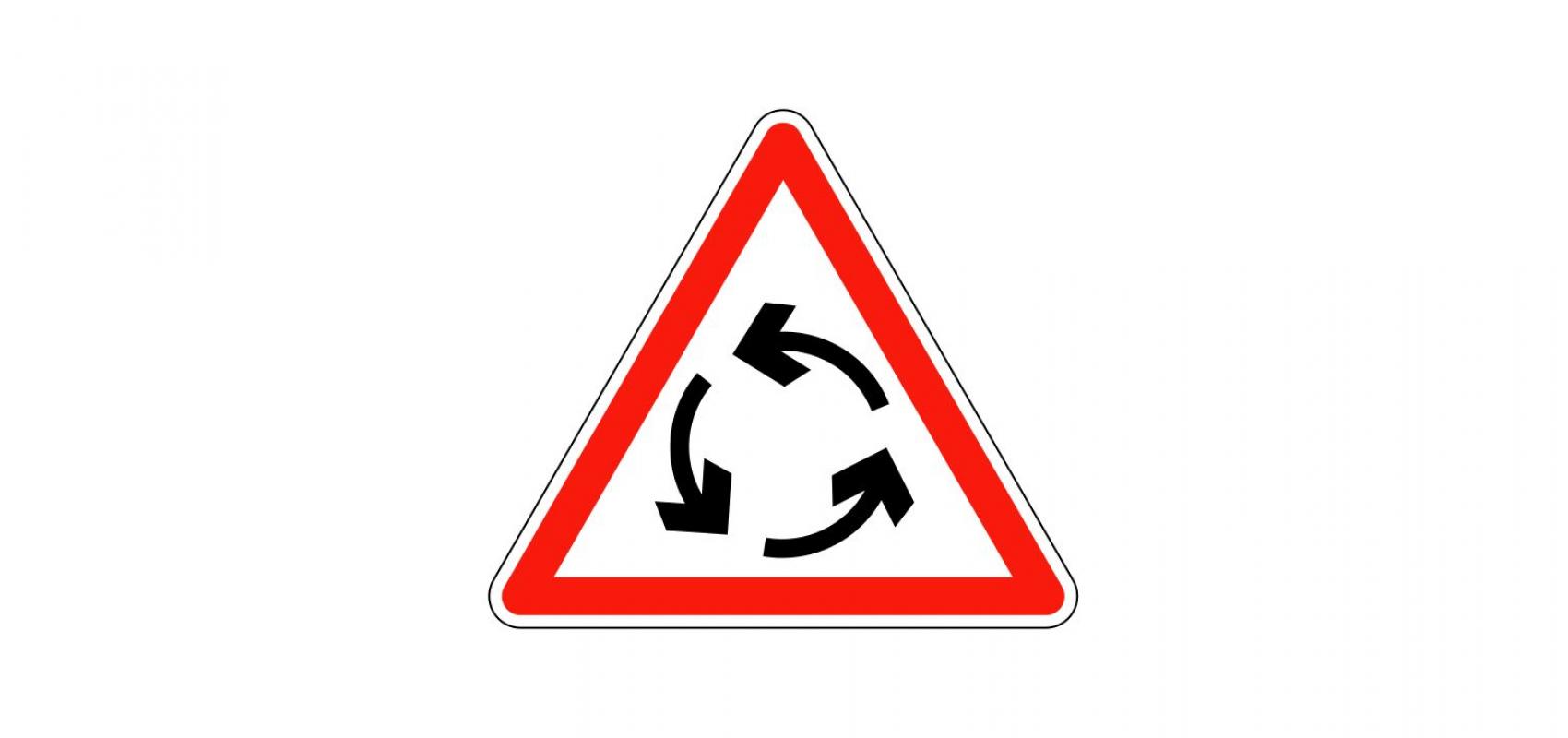 Panneau – Sens giratoire - - D.R.