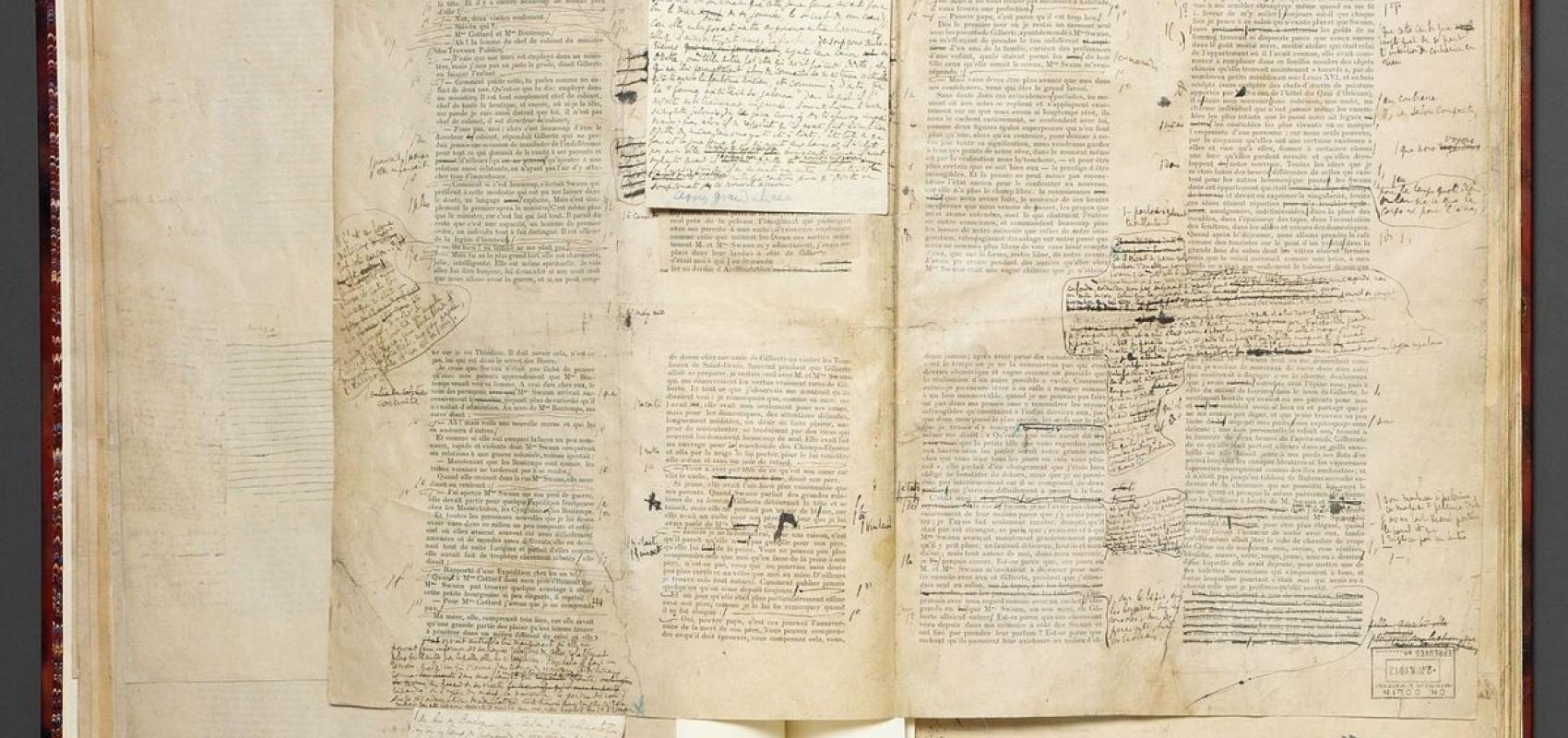 Épreuves d’À la recherche du temps perdu de Marcel Proust - - BnF, département des Manuscrits