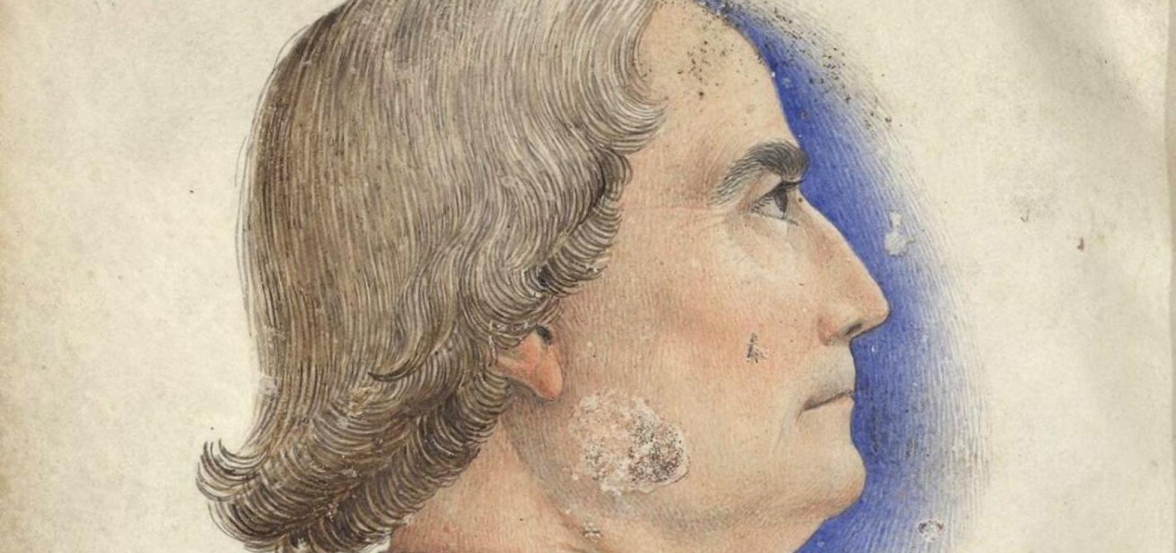 Portrait de Jacopo Antonio Marcello. Passion de Saint Maurice et de ses compagnons - XVe siècle - BnF, Bibliothèque de l'Arsenal, ms-5211 réserve