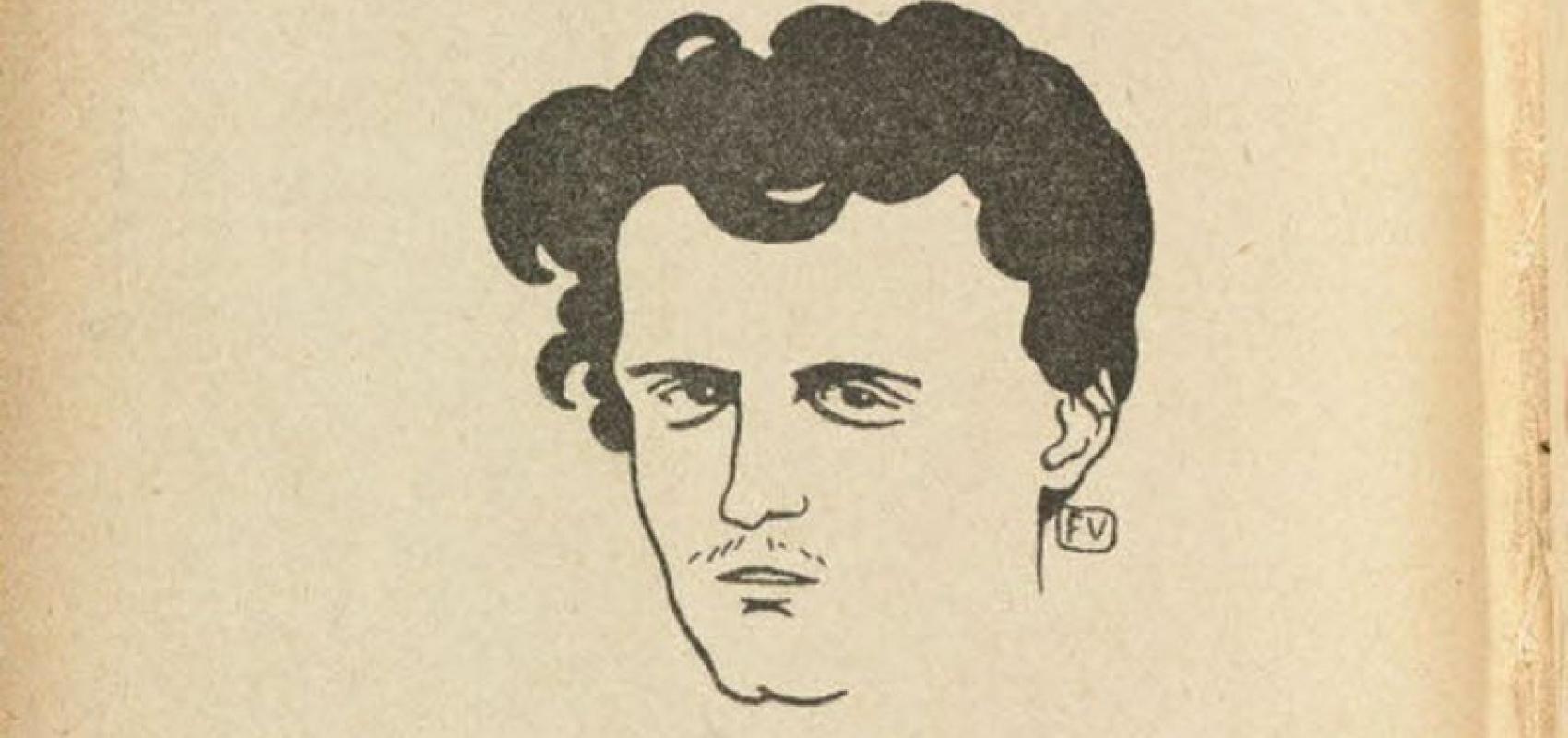 Portrait imaginaire de Lautréamont par Félix Vallotton extrait du "Le Livre des masques" de Remy de Gourmont, 1896-1898. BnF, département Littérature et art -  - BnF