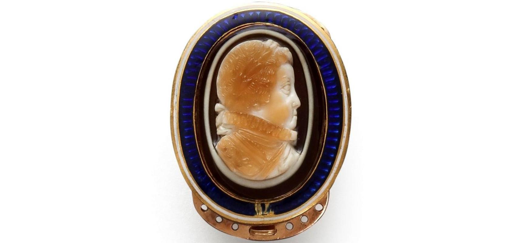 Louis XIII, camée -  - BnF, département des Monnaies, médailles et antiques