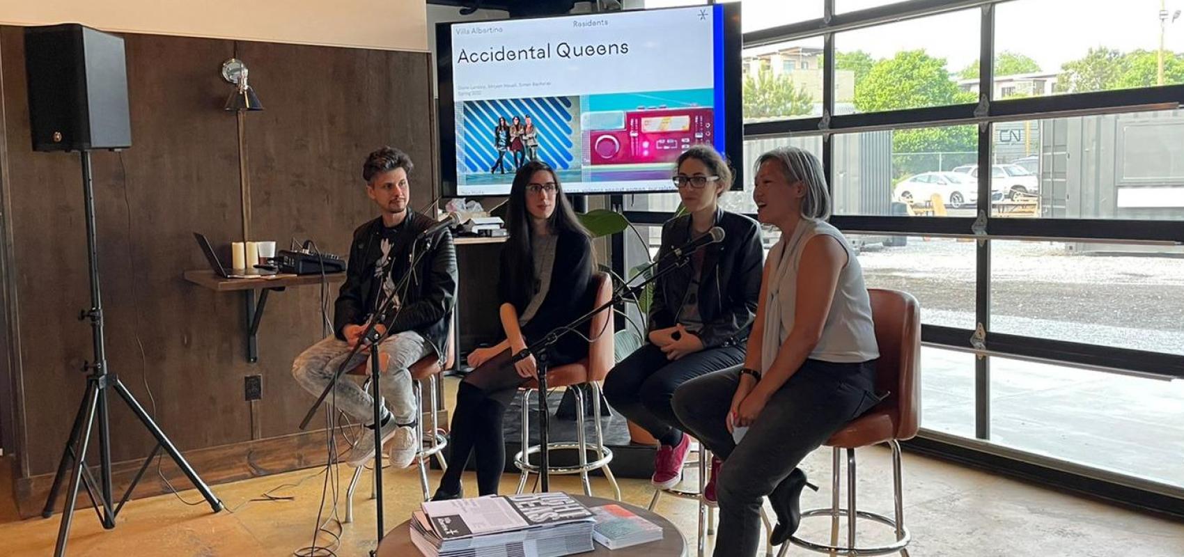 Les membres d'Accidental Queens lors d'une conférence à Atlanta -  - © Accidental Queens - Tous droits réservés