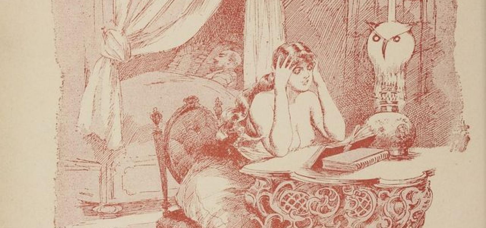 Femmes honnêtes, avec un frontispice de Félicien Rops et douze compositions de Bac, 1885. BnF, département Littérature et art -  - BnF