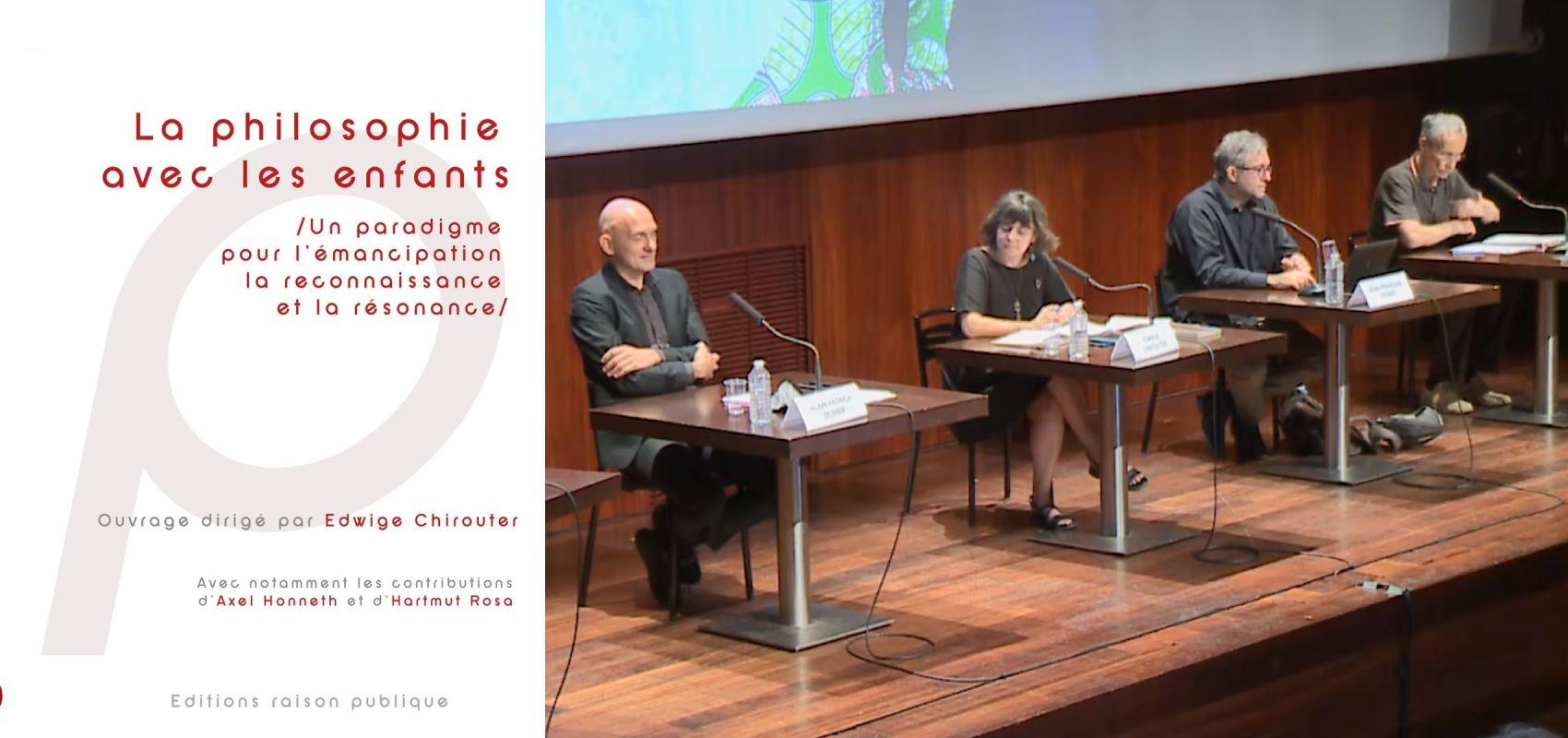 La Philosophie avec les enfants - ouvrage tiré de la journée d'étude du 12 juin 2021 - - BnF