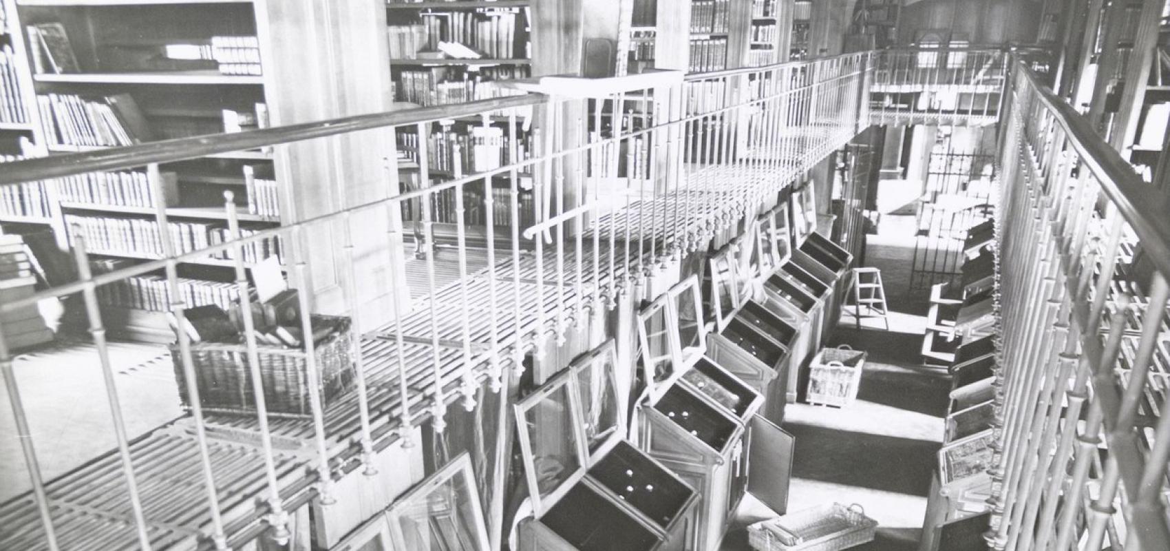 La galerie Rondel, 1939 - - BnF, Archives institutionnelles (C161). Photo : Albin Salaün