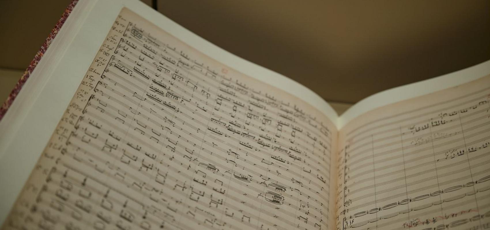 Igor Stravinsky, « Le Sacre du printemps », manuscrit autographe - - BnF, département de la Musique / Photo Elie Ludwig