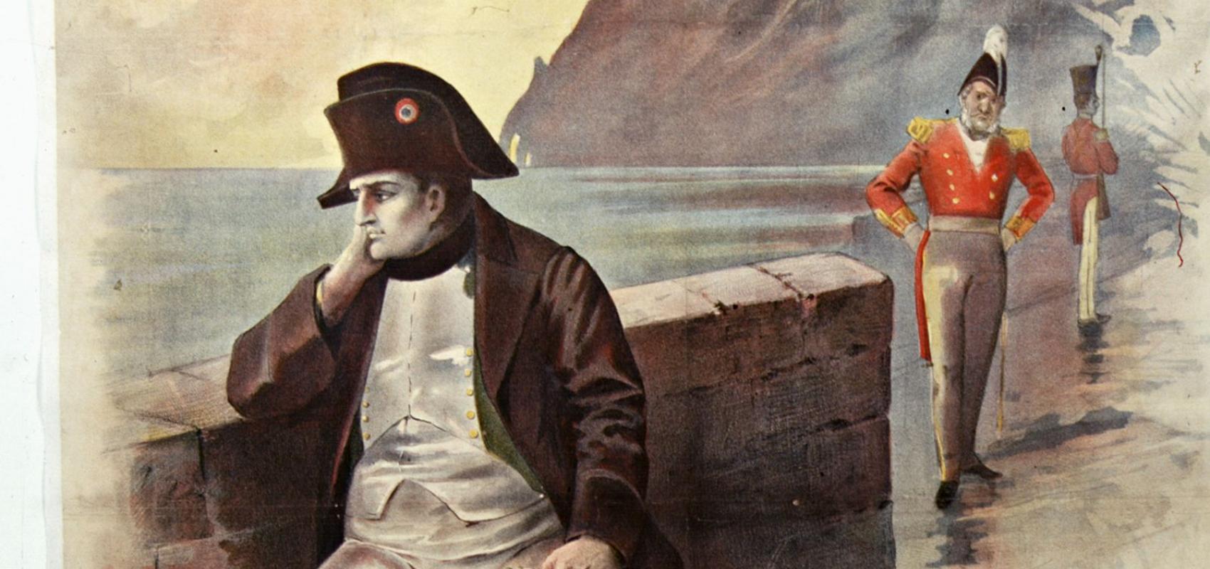 Le Mémorial de Sainte-Hélène par le Comte de Las Cases – Affiche - - BnF, département des Estampes et de la photographie