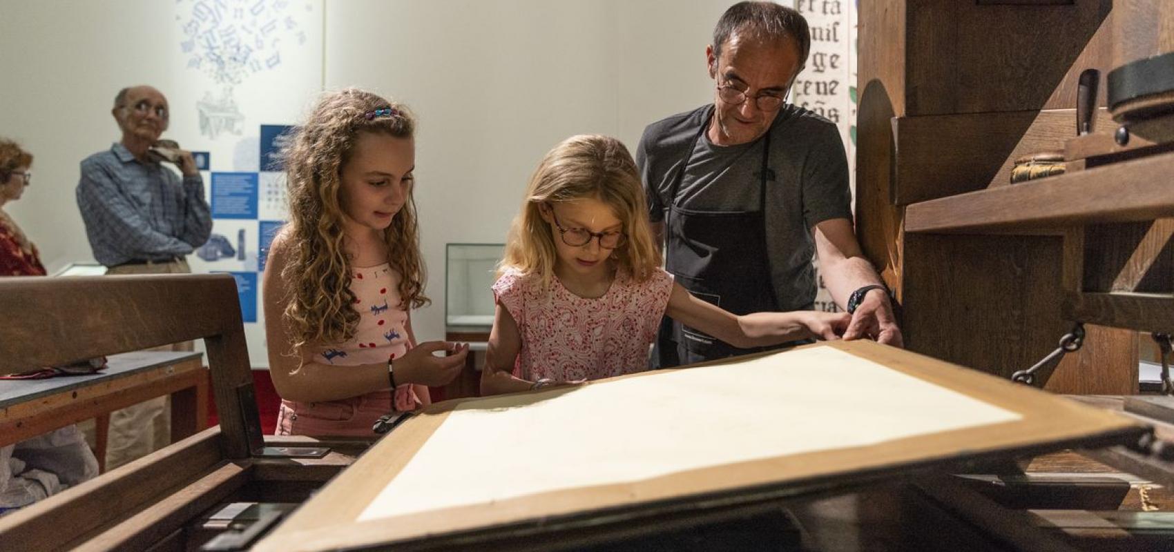 Atelier Imprimer ! -  - © Béatrice Lucchese / BnF