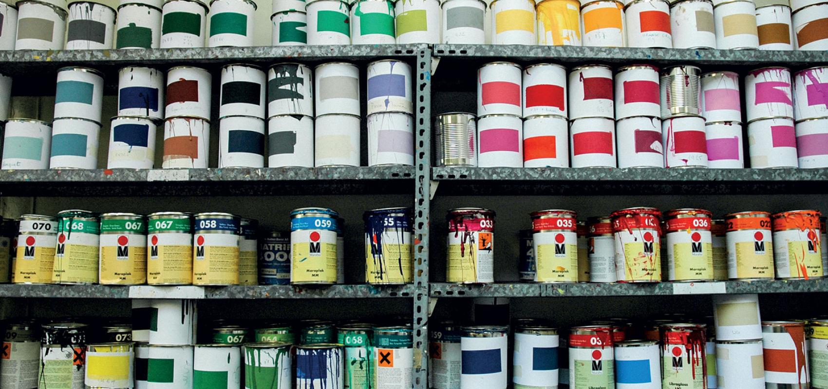 Dans l'atelier d'Éric Seydoux - - © Photo Hélène Jayet