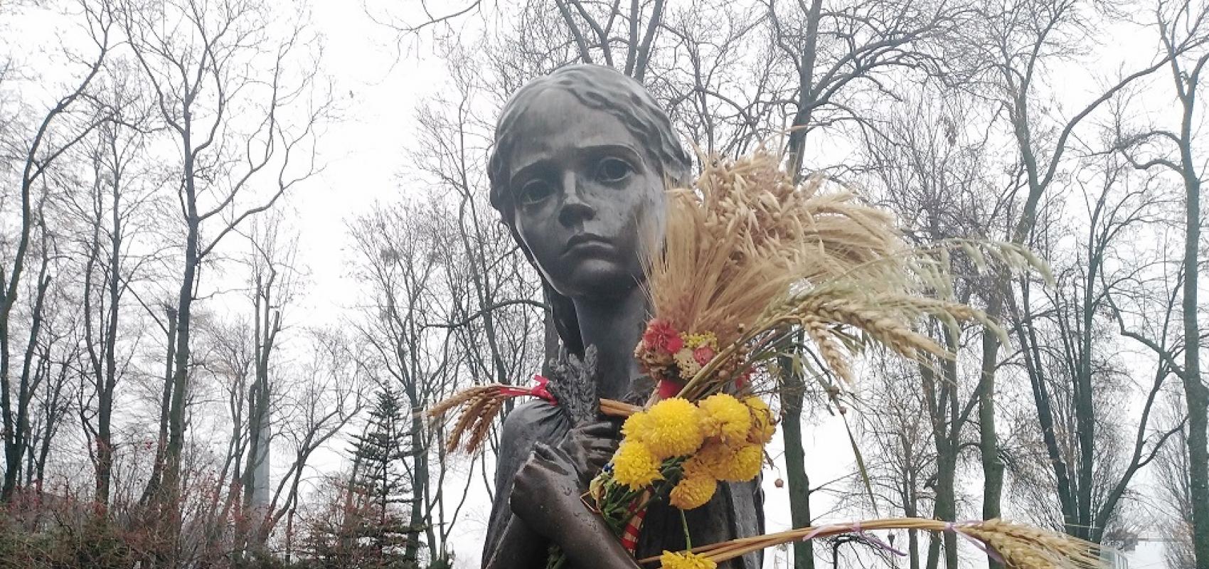 Sculpture Souvenir amer de l'enfance - Musée national du génocide de l'Holodomor à Kyiv -  - (Photogr. : Lina Teslenko)