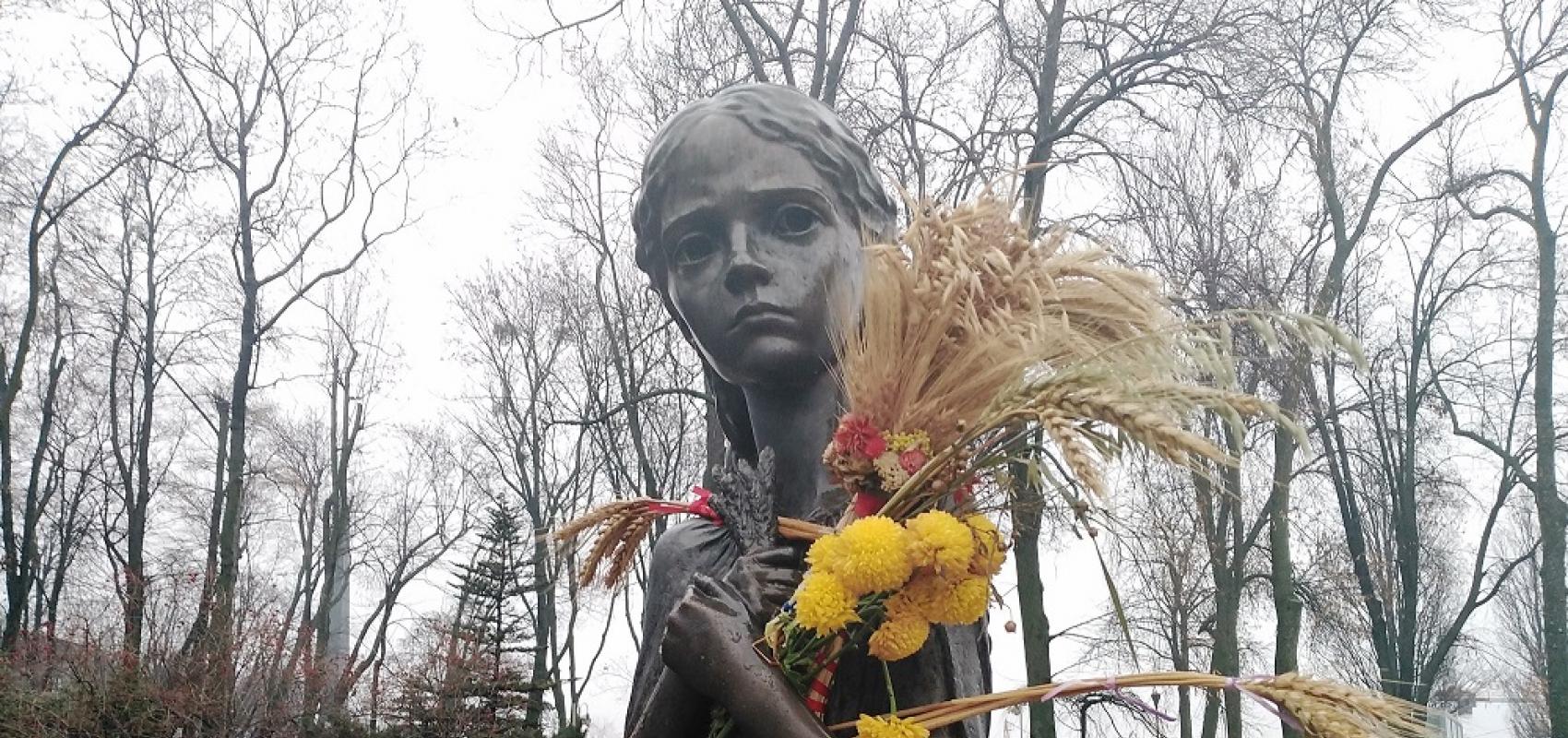 Sculpture Souvenir amer de l'enfance - Musée national du génocide de l'Holodomor à Kyiv - - (Photogr. : Lina Teslenko)