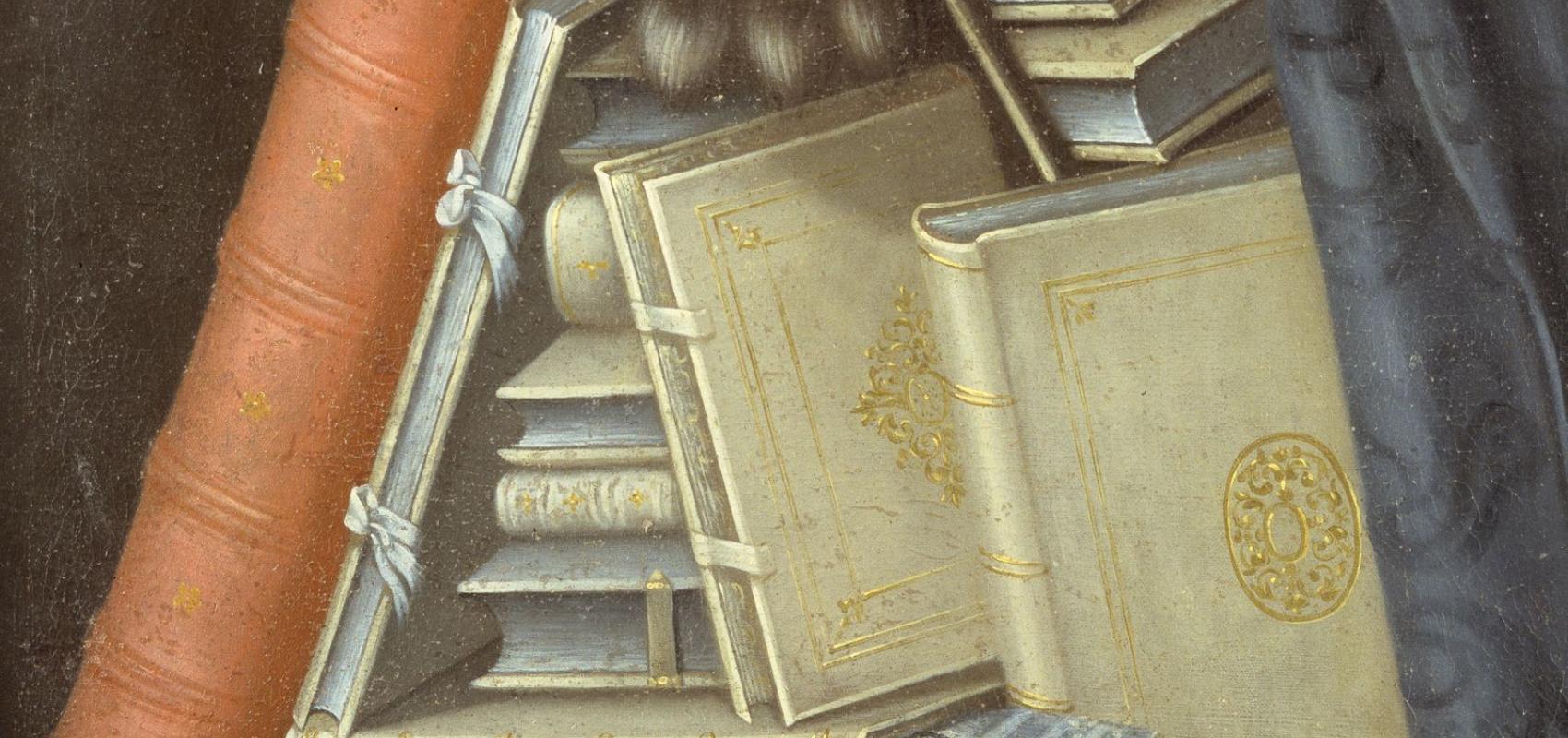 Le Bibliothécaire de Giuseppe Arcimboldo (détail) - 1562 - Château de Skokloster, Suède